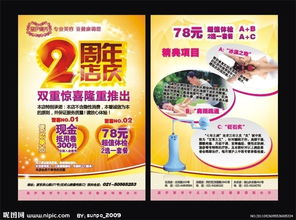 開啟美麗新篇章 美容傳單設計指南